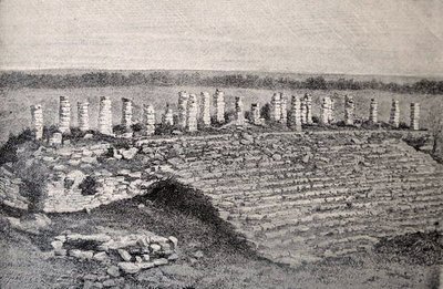 Great Pyramid and Gallery of Ake, from The Ancient Cities of the New World, by Claude-Joseph-Desire Charnay, pub. 1887 by French School